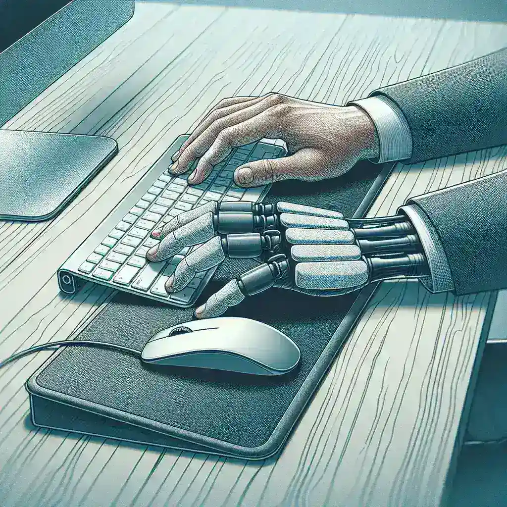 What benefits do keyboard wrist rests with built-in trackpads provide?