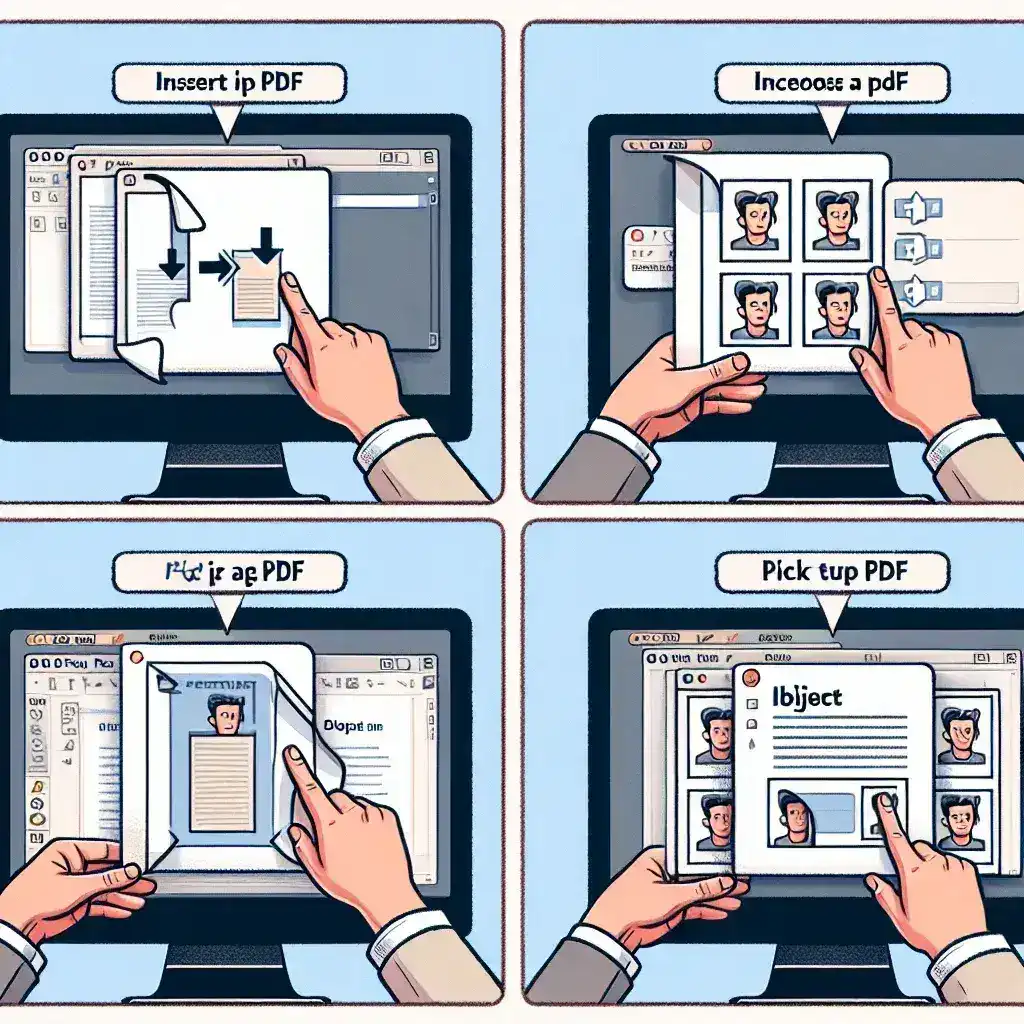 How to Insert a Multiple Page PDF Into a Word Document